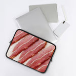 Raw Bacon Print Laptop Sleeve