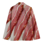 Raw Bacon Print Men's Blazer