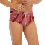 Raw Bacon Print Men's Briefs