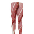 Raw Bacon Print Men's Leggings
