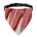 Raw Bacon Print Over The Collar Dog Bandana