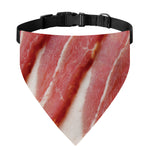Raw Bacon Print Over The Collar Dog Bandana