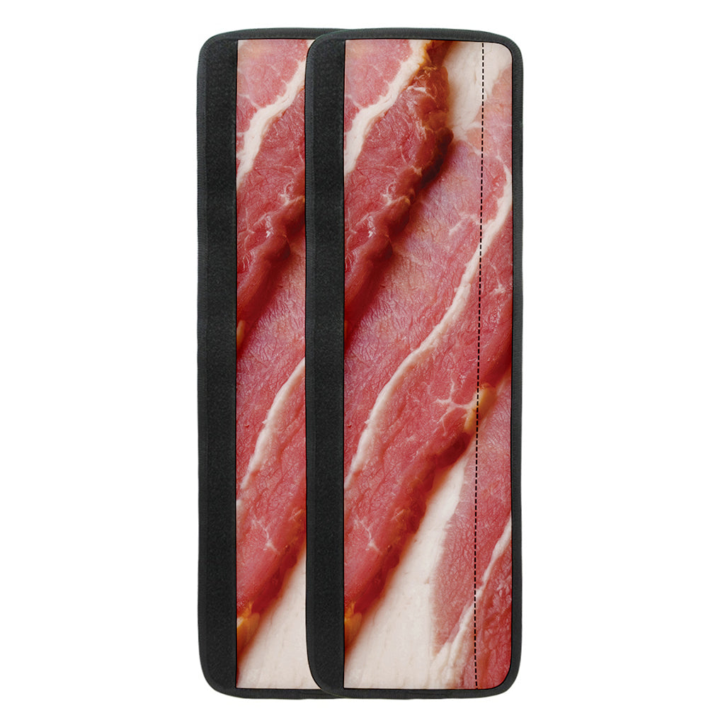 Raw Bacon Print Refrigerator Handle Covers
