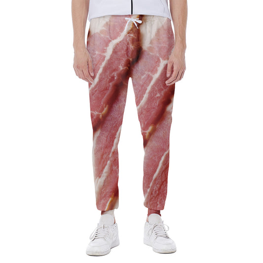 Raw Bacon Print Scuba Joggers