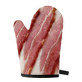 Raw Bacon Print Single Oven Mitt