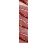 Raw Bacon Print Table Runner