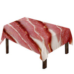 Raw Bacon Print Tablecloth