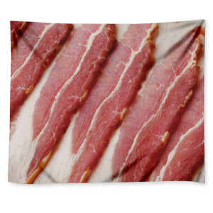 Raw Bacon Print Tapestry