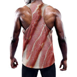 Raw Bacon Print Training Tank Top