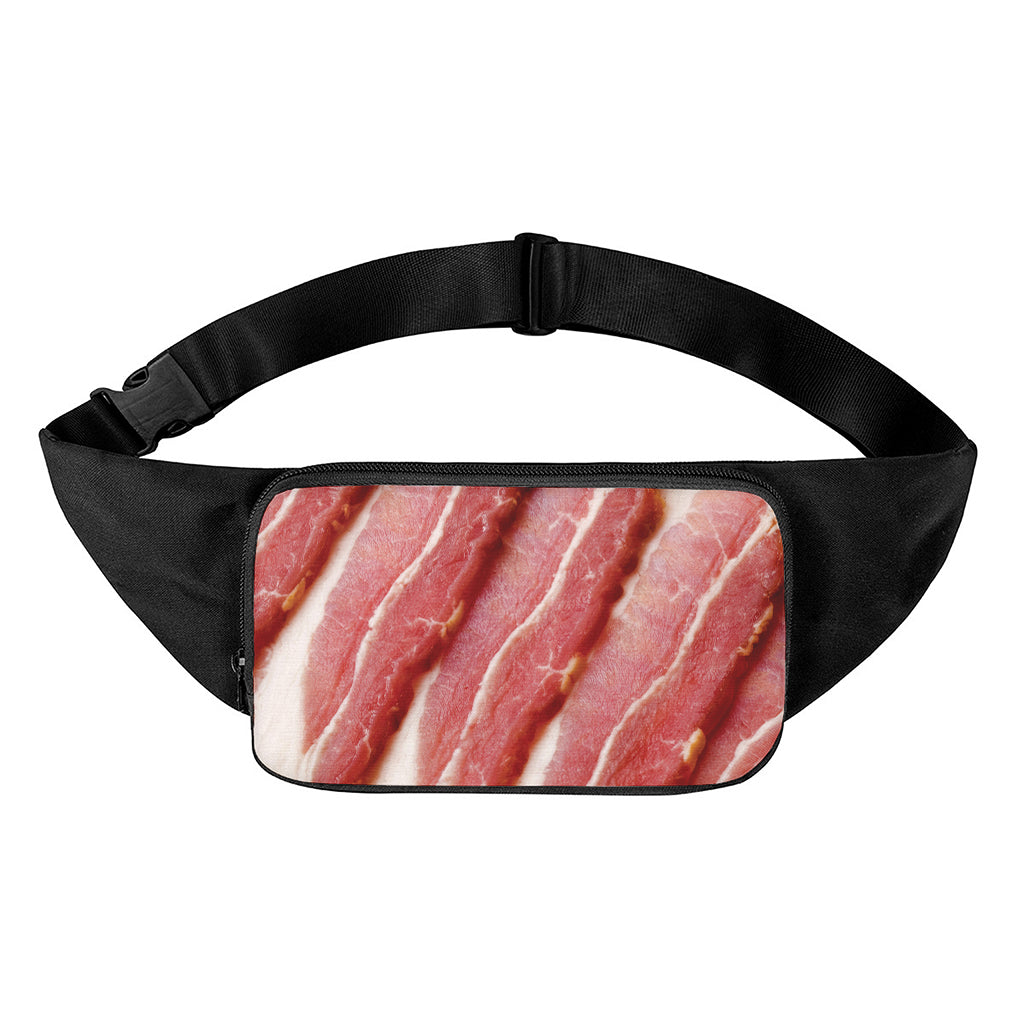 Raw Bacon Print Waist Bag