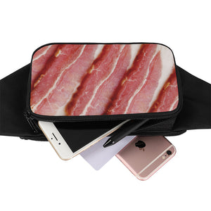 Raw Bacon Print Waist Bag