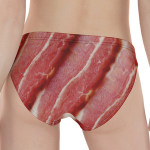 Raw Bacon Print Women's Panties