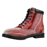 Raw Bacon Print Work Boots