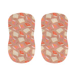 Reading Books And Glasses Pattern Print Bar Stool Covers