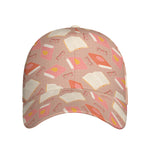 Reading Books And Glasses Pattern Print Baseball Cap