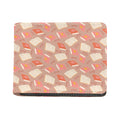 Reading Books And Glasses Pattern Print Bifold Wallet
