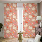 Reading Books And Glasses Pattern Print Blackout Pencil Pleat Curtains