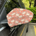 Reading Books And Glasses Pattern Print Car Side Mirror Covers