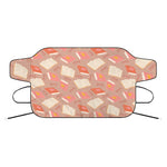 Reading Books And Glasses Pattern Print Car Windshield Snow Cover