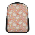 Reading Books And Glasses Pattern Print Casual Backpack