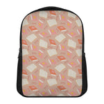 Reading Books And Glasses Pattern Print Casual Backpack