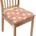 Reading Books And Glasses Pattern Print Chair Cushion Cover