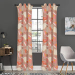Reading Books And Glasses Pattern Print Curtain