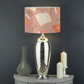 Reading Books And Glasses Pattern Print Drum Lamp Shade