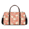 Reading Books And Glasses Pattern Print Duffel Bag