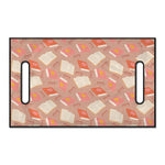 Reading Books And Glasses Pattern Print Golf Cart Seat Cover