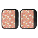 Reading Books And Glasses Pattern Print Handle Covers