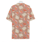 Reading Books And Glasses Pattern Print Hawaiian Shirt