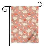 Reading Books And Glasses Pattern Print House Flag