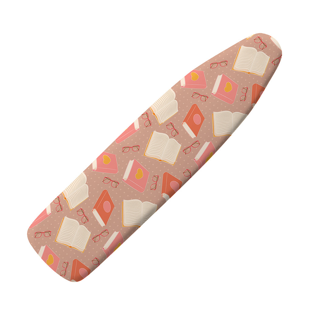 Reading Books And Glasses Pattern Print Ironing Board Cover