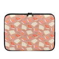 Reading Books And Glasses Pattern Print Laptop Sleeve