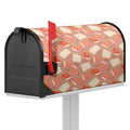 Reading Books And Glasses Pattern Print Mailbox Cover