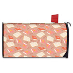 Reading Books And Glasses Pattern Print Mailbox Cover