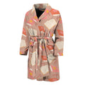 Reading Books And Glasses Pattern Print Men's Bathrobe