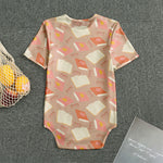 Reading Books And Glasses Pattern Print Men's Bodysuit