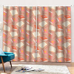 Reading Books And Glasses Pattern Print Pencil Pleat Curtains