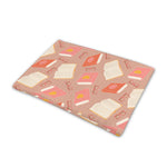Reading Books And Glasses Pattern Print Pet Cooling Mat Cover