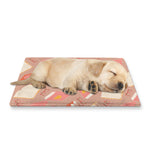 Reading Books And Glasses Pattern Print Pet Cooling Mat Cover