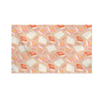 Reading Books And Glasses Pattern Print Polyester Flag