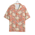 Reading Books And Glasses Pattern Print Rayon Hawaiian Shirt