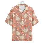 Reading Books And Glasses Pattern Print Rayon Hawaiian Shirt