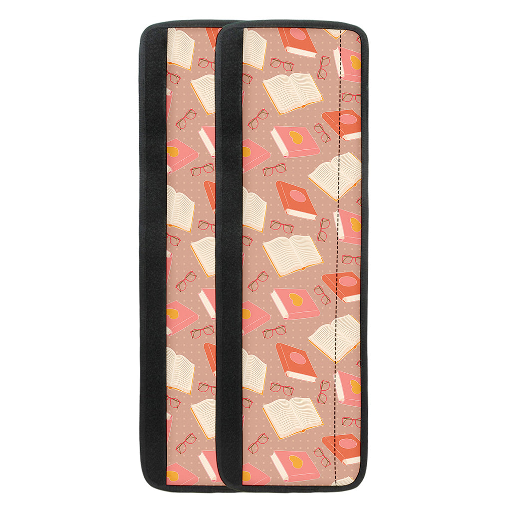 Reading Books And Glasses Pattern Print Refrigerator Handle Covers