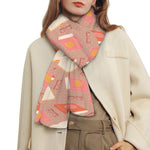 Reading Books And Glasses Pattern Print Scarf