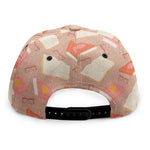 Reading Books And Glasses Pattern Print Snapback Cap