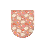 Reading Books And Glasses Pattern Print Toilet Lid Cover