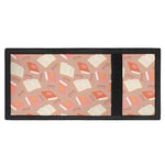 Reading Books And Glasses Pattern Print Trifold Wallet